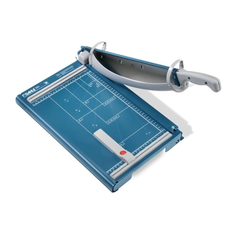 Dahle 561 Taglierina a leva professionale formato A4 - Capacità 35 fogli - Lama in acciaio Solingen - Sistema di sicure