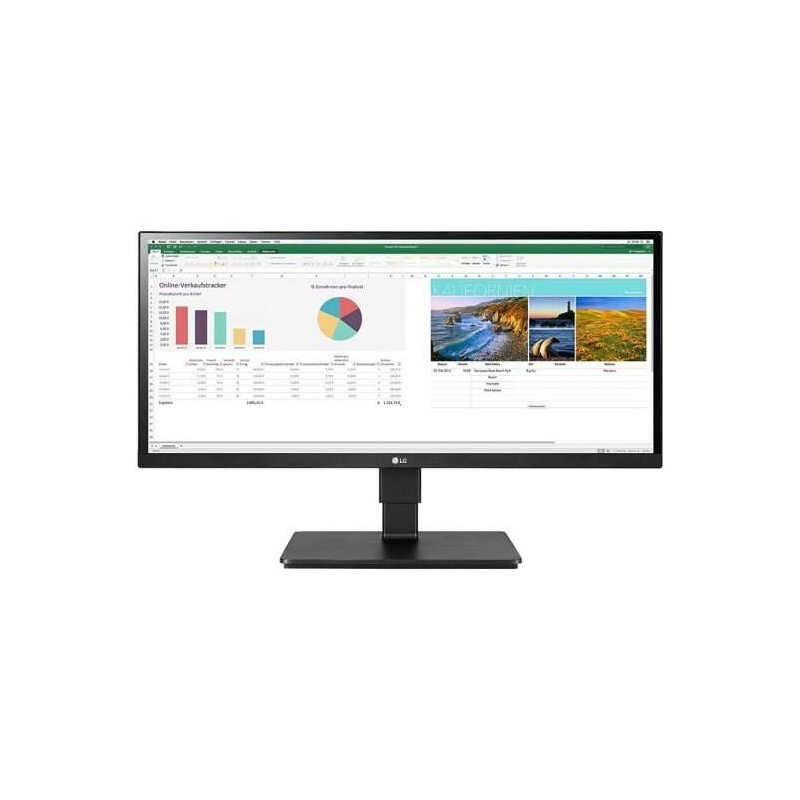 LG 29 Monitor LED IPS UltraWide Full HD - Freesync - Risposta 5ms - Angolo di visione 178º - 21:9 - HDMI. DP