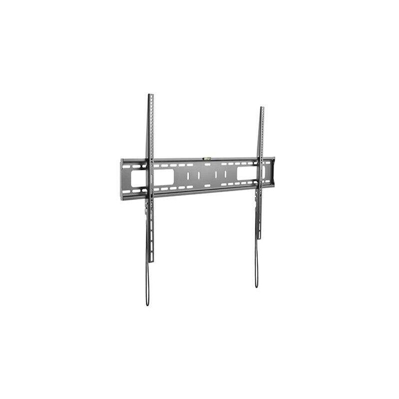 Cromad Staffa fissa di montaggio a parete per TV 60-100 - Compatibile con TV curve - Livello incorporato - VESA max. 900