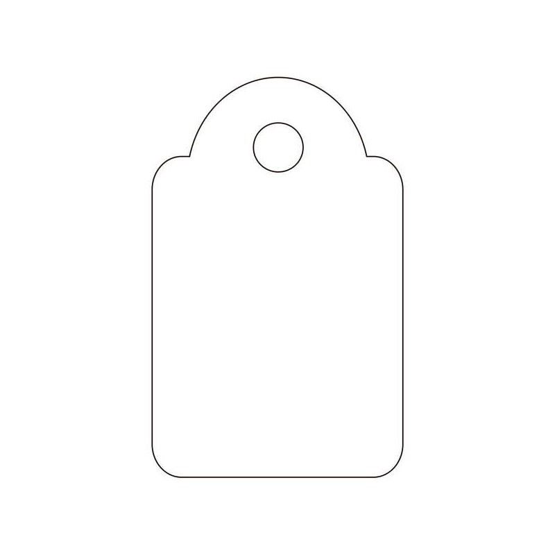 Apli Etichette da appendere bianche 15 x 24 mm 200 pz.