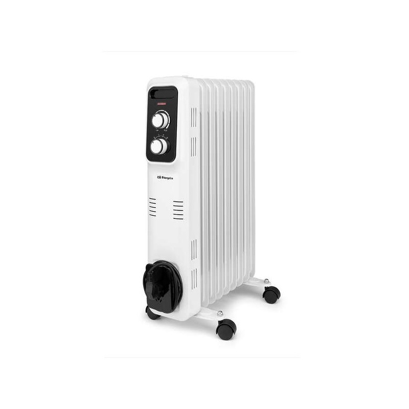 Radiatore ad olio Orbegozo RL 2000 Eleganza - Potente e sicuro - Inerzia termica per una dispersione omogenea del calore