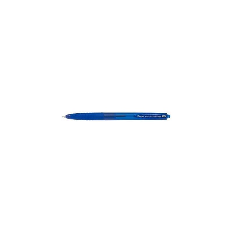 Pilot SuperGrip G Penna a sfera retrattile - Tondo 1.0 mm - Tratto 0.4 mm - Inchiostro a base d'olio - Impugnatura ergon
