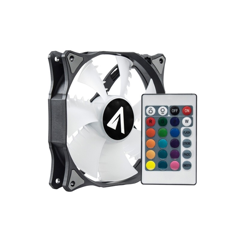 Abysm Gaming Sled CPU Fan120mm - Illuminazione RGB - Velocità massima. 1400 giri al minuto - Controllo remoto