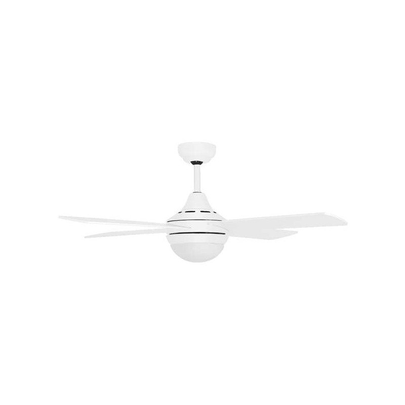 Orbegozo CPW 03120 Ventilatore da soffitto intelligente - Controllo WiFi e telecomando - 3 velocità reversibili - Luce 