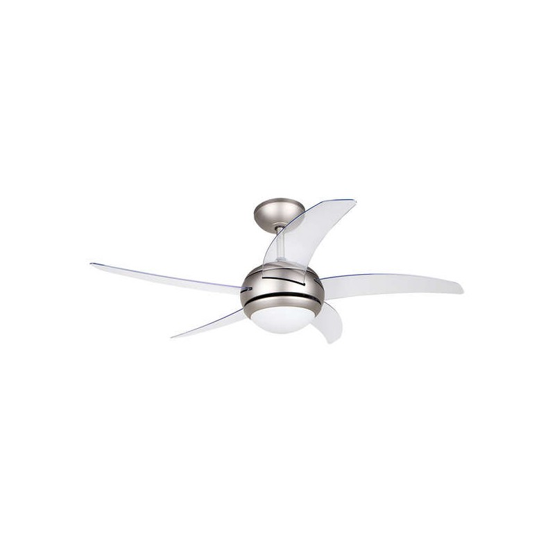 Ventilatore da soffitto Orbegozo CP 54132 - Silenzioso ed efficiente - 5 pale trasparenti - 3 velocità - telecomando - 