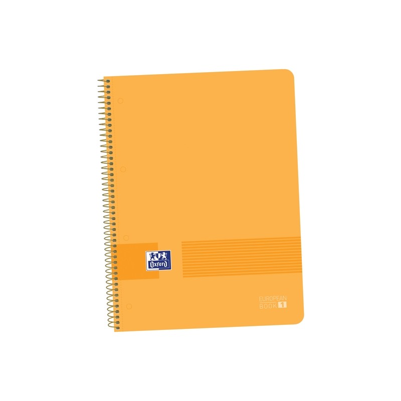 Oxford LiveeGo A4+ Taccuino di plastica - Copertina rigida - Formato A4+ - 80 fogli grigliati 5x5 - Oxford LiveeGo A4+ T