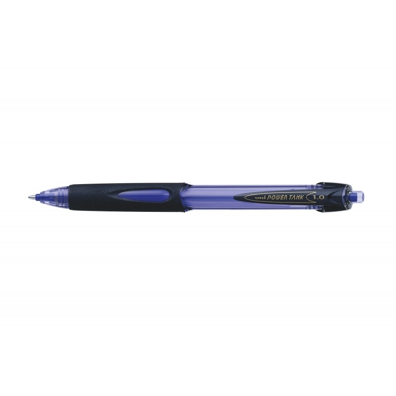 Penna a inchiostro liquido Uni-ball Power Tank SN-220 - Punta a sfera da 1 mm - Carica a pressione - Scrive su qualsiasi