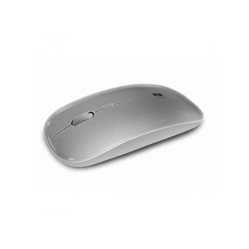 Subblim Dual Flat Mouse - Doppia connessione - Click silenzioso - Batteria ricaricabile - Rotella in silicone - Precisio