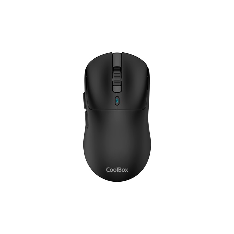 Coolbox W03 Mouse da gioco wireless 10000dpi - 7 pulsanti - Sensore Pixart 3325 - Colore nero