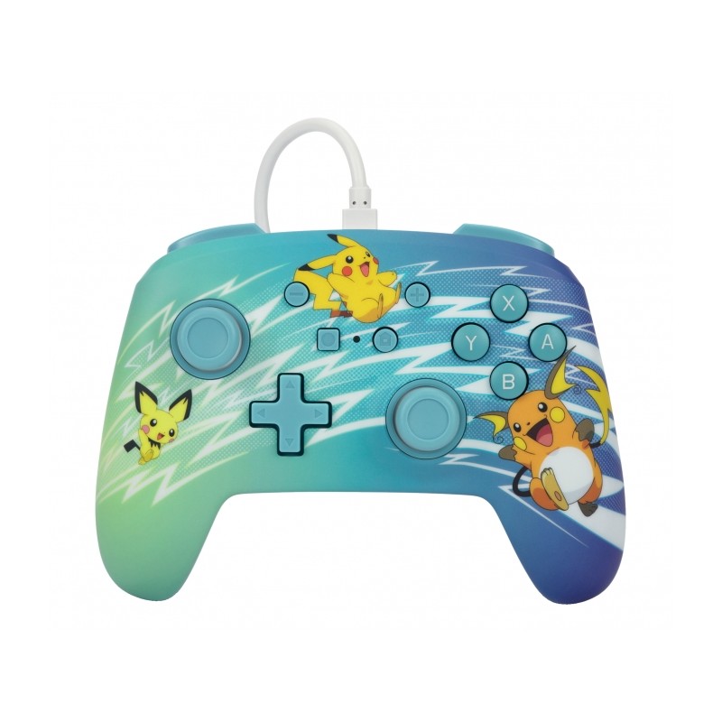 Controllore cablato PowerA migliorato per Nintendo Switch - Pikachu Evolution