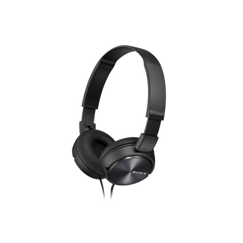 Cuffie Sony MDR-ZX310 con microfono - pieghevoli - archetto regolabile - cuscinetti auricolari imbottiti - controlli sul