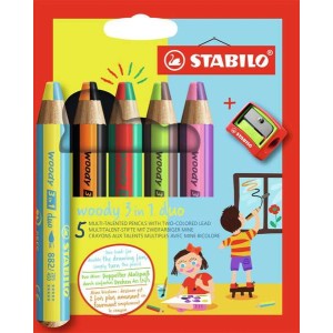 Stabilo Woody 3 in 1 Duo...