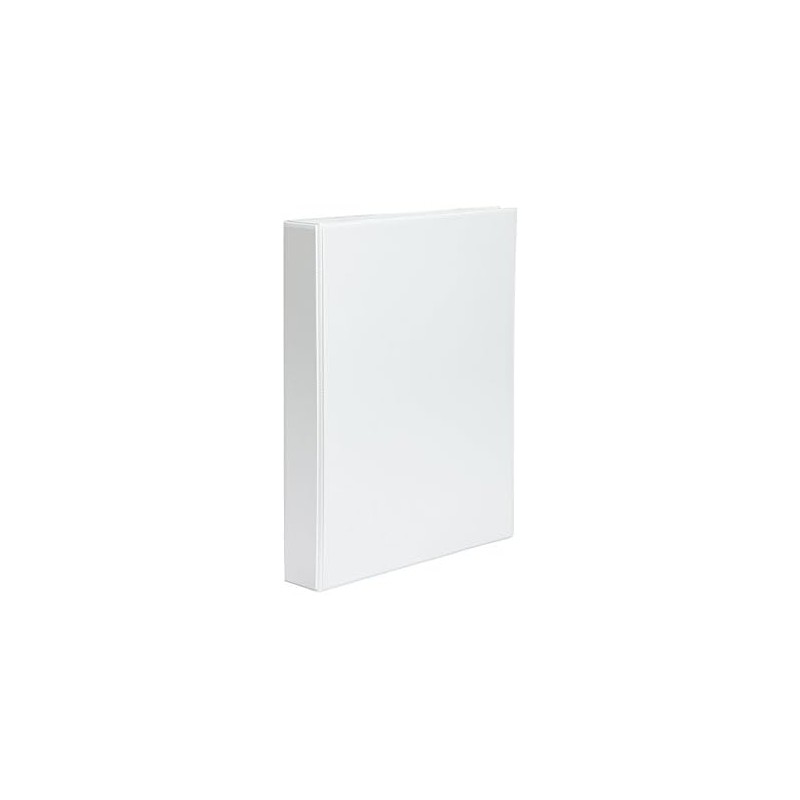Cartella Pardo Kangaroo A4 4 anelli 16 mm - Astuccio su dorso e copertina - Colore bianco