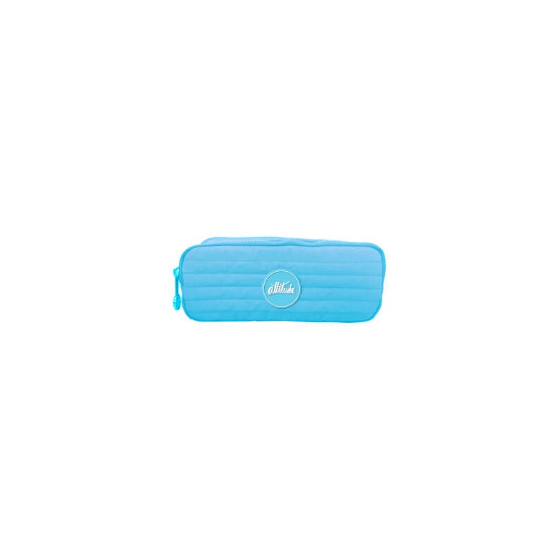 Dohe Serie Pastello Blu Dohe Pastello Doppio Zip Zip Clutch - Blu Pastello