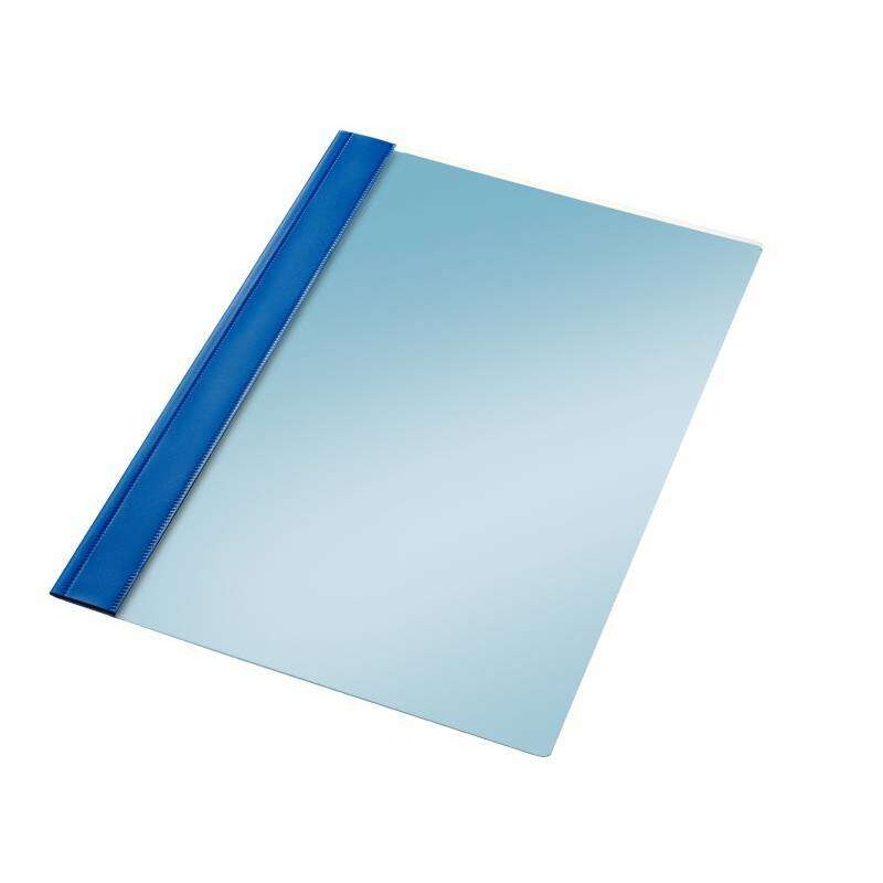 Esselte Fastener Dossiers PVC Folio - 150 Micron - Meccanismo in metallo - Blu