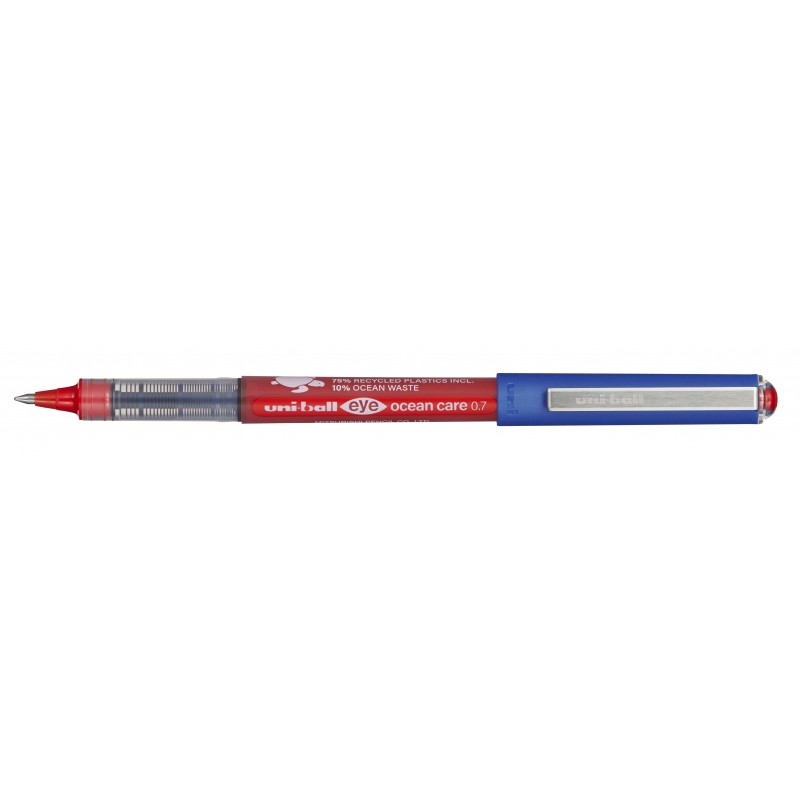 Uni-ball Eye Ocean Care UB-157ROP Penna a sfera a inchiostro liquido - Punta a sfera 0.7 mm - Tratto 0.5 mm - Inchiostro