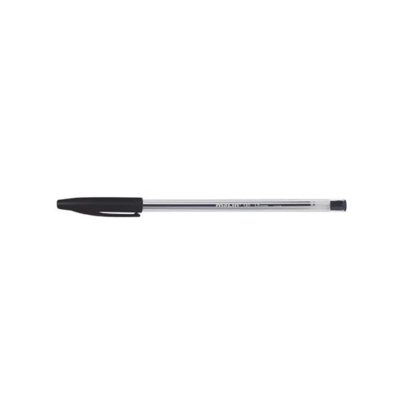 Penna a sfera Molin Cristal - Punta media - Inchiostro a olio - Asciugatura rapida - Colore nero