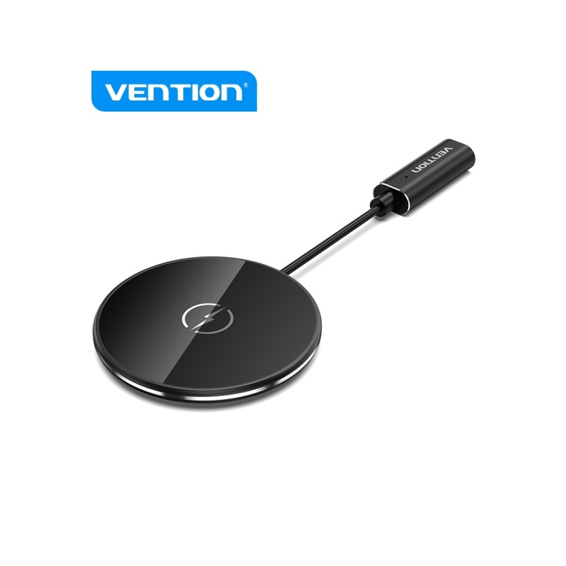 Caricabatterie rapido magnetico senza fili di Vention - 15 W - Protezione da sovratensione/sovratensione - Spegnimento a
