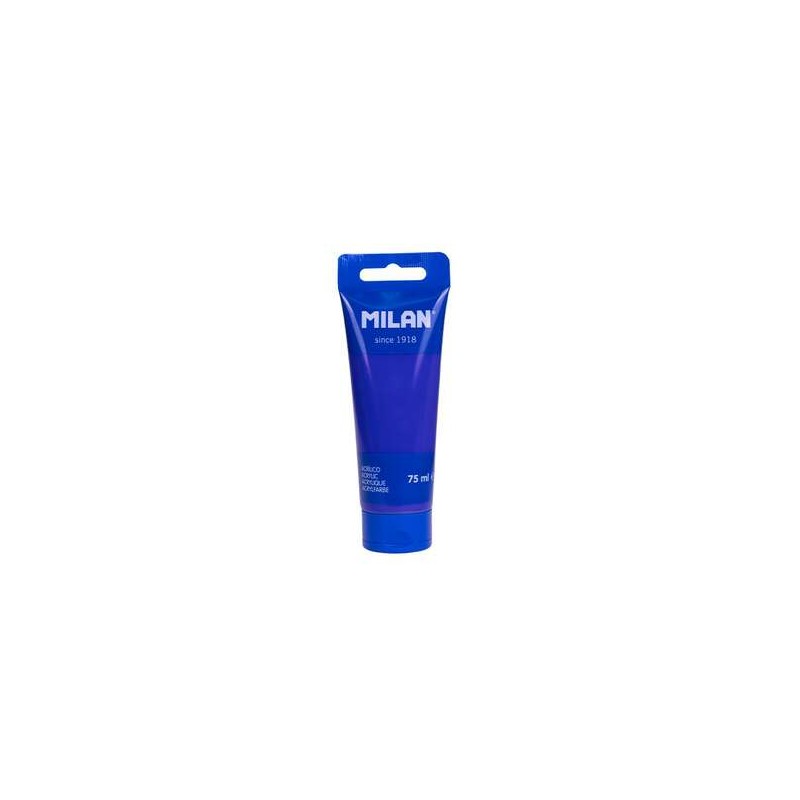 Milan Acrylic Paint Tubo 75ml - Pigmenti di alta qualità - Miscelabile - Colore blu navy