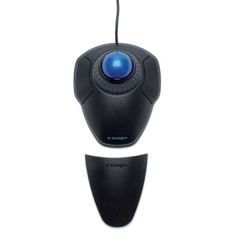 Trackball Kensington Orbit con anello di scorrimento - sfera da 40 mm - pulsanti personalizzabili - precisione ottica - 