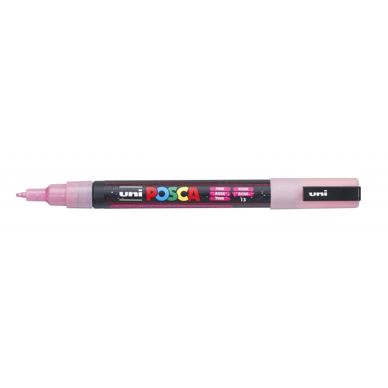Posca PC-3ML Marcatore a vernice - Punta conica in poliestere 0.9-1.3 mm - Inchiostro a base d'acqua - Resistente alla l