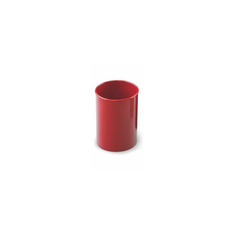 Bicchiere Faibo rotondo 7.8x10cm - In polistirene - 100% riciclabile - Colore rosso
