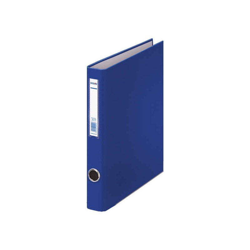 Dohe Raccoglitore ad anelli misto 25 mm - Formato Folio - Misure 285x350x45 mm - Porta anelli e porta carte nel dorso - 