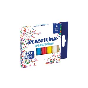 Plastilina Oxford 6 colori...