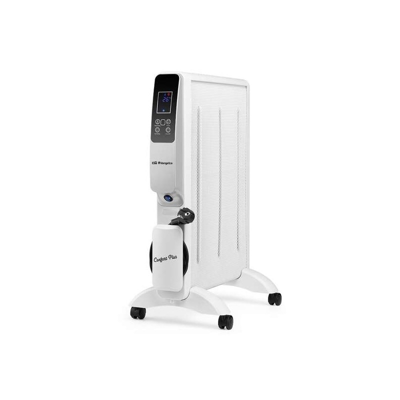 Orbegozo RMW 1500 Smart Mica Radiator - Potente ed efficiente - Connessione Wifi - Display LED - Telecomando - Timer - P