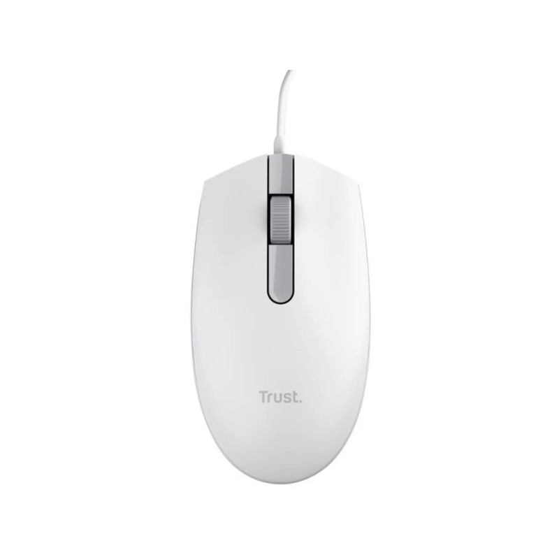 Trust TM101 Eco Mouse USB 1200dpi - Realizzato con il 50% di plastica riciclata - 3 pulsanti - Utilizzo ambidestro - Cav