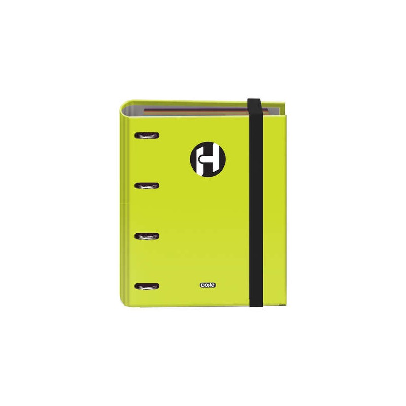Dohe Icon Series formato A5 raccoglitore a 4 anelli con 4 fori - 4 fori - 4 fori - 4 fori - raccoglitore ad anelli in go