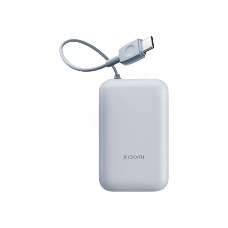Xiaomi Batteria esterna/Banca di energia 10000 mAh con - Ricarica rapida 22.5W - Cavo di ricarica integrato - Porte 1x U