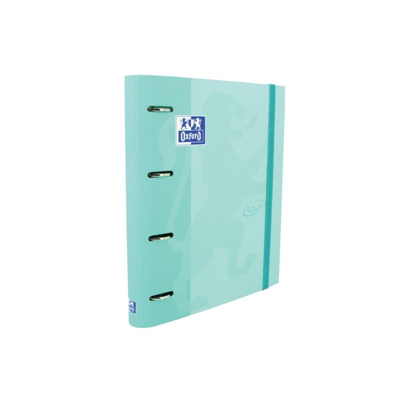 Raccoglitore ad anelli Oxford Europeanbinder Touch A4+ con griglia di ricarica 5x5 - Copertina morbida - Rilegatura elas