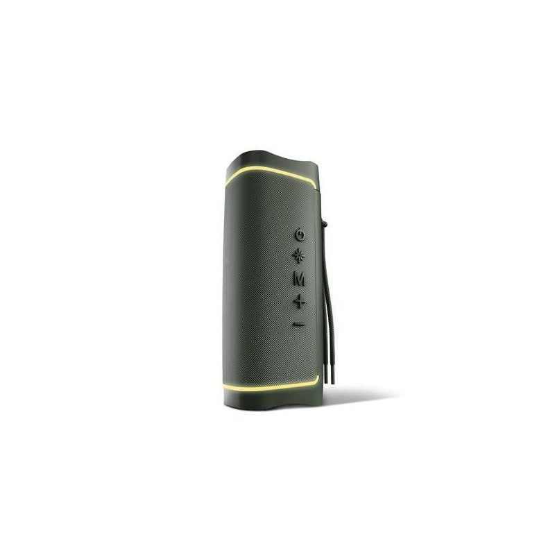 Energy Sistem Yume ECO Speaker 15W - Impermeabile IPX6 - TWS - Bluetooth 5.3 - MP3 - MicroSD - Colore verde