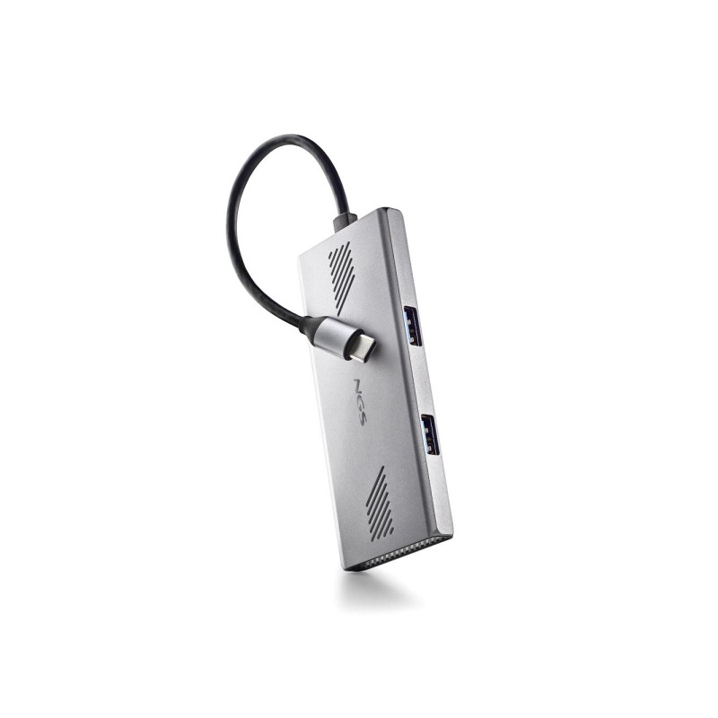 NGS Wonder Duo-C Hub USB-C 4-in-1 - 2x USB 3.0. 2x USB-C - Velocità di trasmissione fino a 5 Gbps