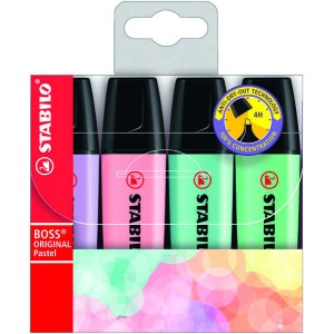 Stabilo Boss 70 Pastel 4...