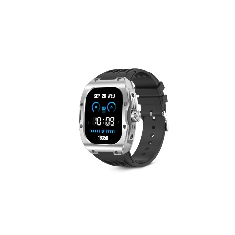 Smartwatch Ksix Hero - Display AMOLED 1.95? AMOLED - Durata della batteria fino a 7 giorni - Modalità Sport e Salute. c