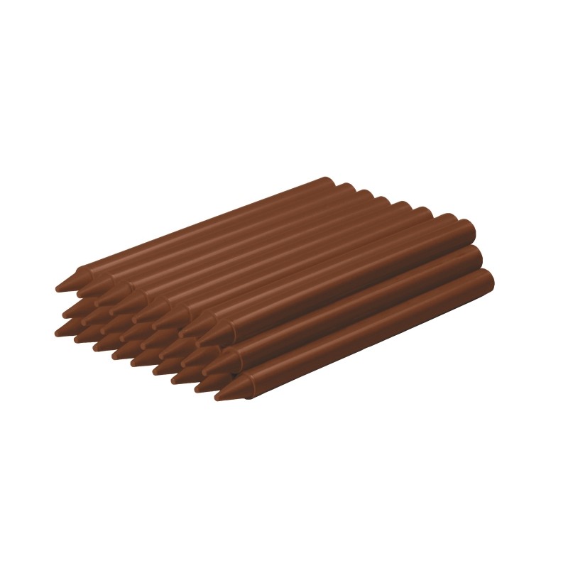 Jovi Plasticolor Confezione da 25 pastelli a cera in plastica - Resistenti - Non macchiano - Resistenti ai graffi - Fini