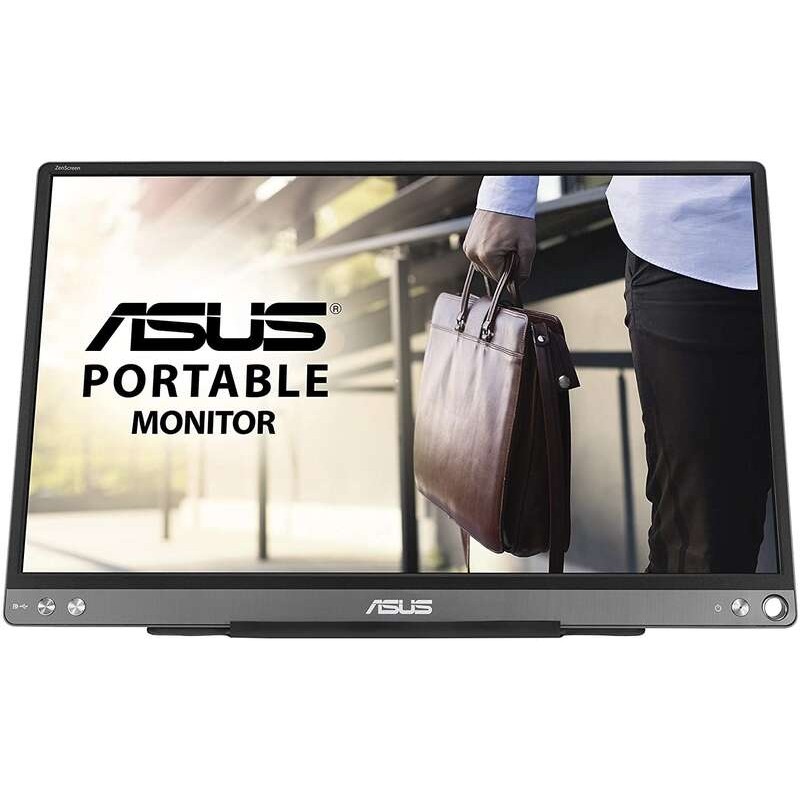 Monitor portatile Asus ZenScreen 15.6 LED IPS FullHD 1080P - Risposta 5ms - Angolo di visione 178º - 16:9 - USB-C. HDMI