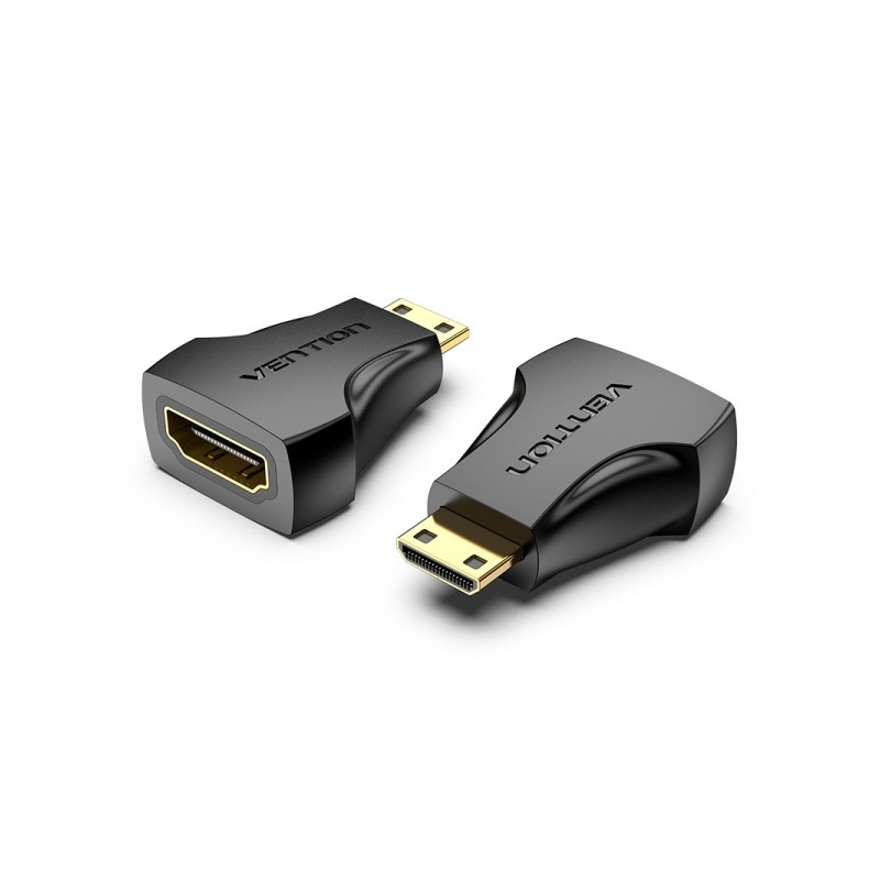 Adattatore Vention da mini HDMI maschio a HDMI femmina - Nero