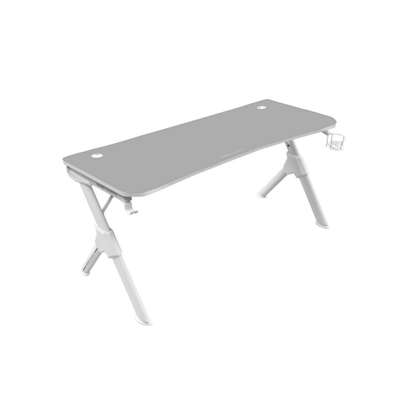 Mars Gaming MGD140 Tavolo da gioco - Superficie completa per mousepad - Supporto per cuffie - Portabicchieri incorporato