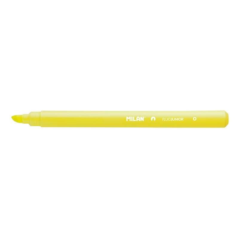 Evidenziatore Milan Junior - Punta smussata 1 - 4 mm - Colore giallo