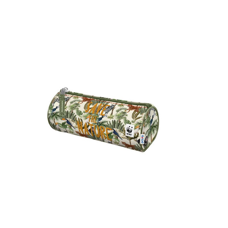 Borsa rotonda Dohe WWF Save the Nature - Chiusura a cerniera