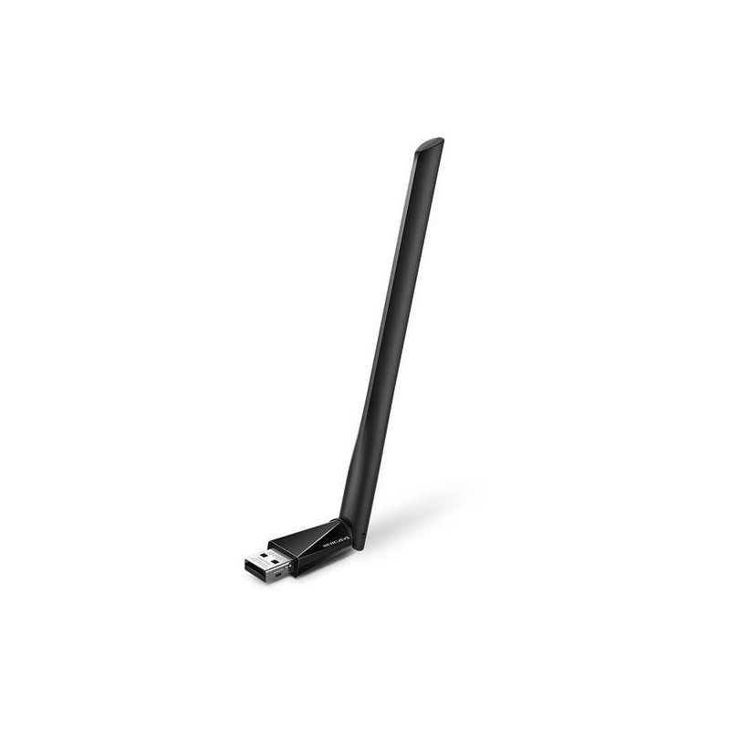 Adattatore WiFi USB Mercusys MU6H Dual Band AC650 - Fino a 200Mbps 2.4GHz. fino a 433Mbps 5GHz - USB 2.0 - Alto guadagno
