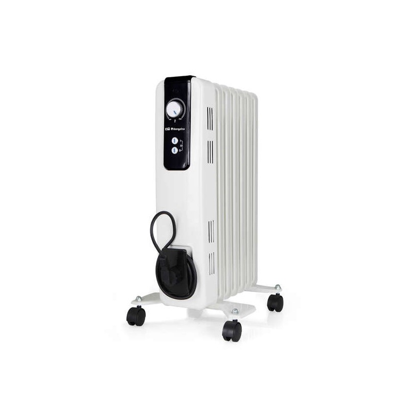 Radiatore compatto Orbegozo serie RH - Potente e silenzioso - 3 livelli di potenza - termostato regolabile - termostato 