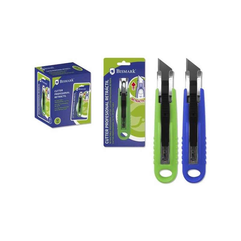 Taglierina professionale retrattile Bismark - Impugnatura in plastica