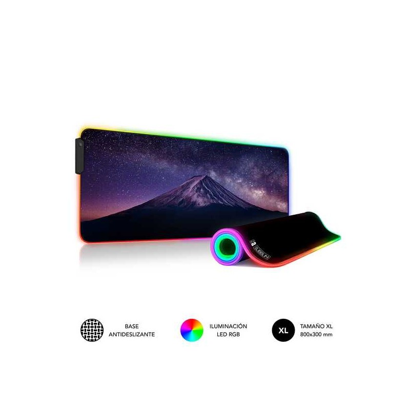 Mousepad Subblim Rgb LED - Modalità ed effetti luminosi personalizzabili - Dimensioni super grandi - Facile da usare - 