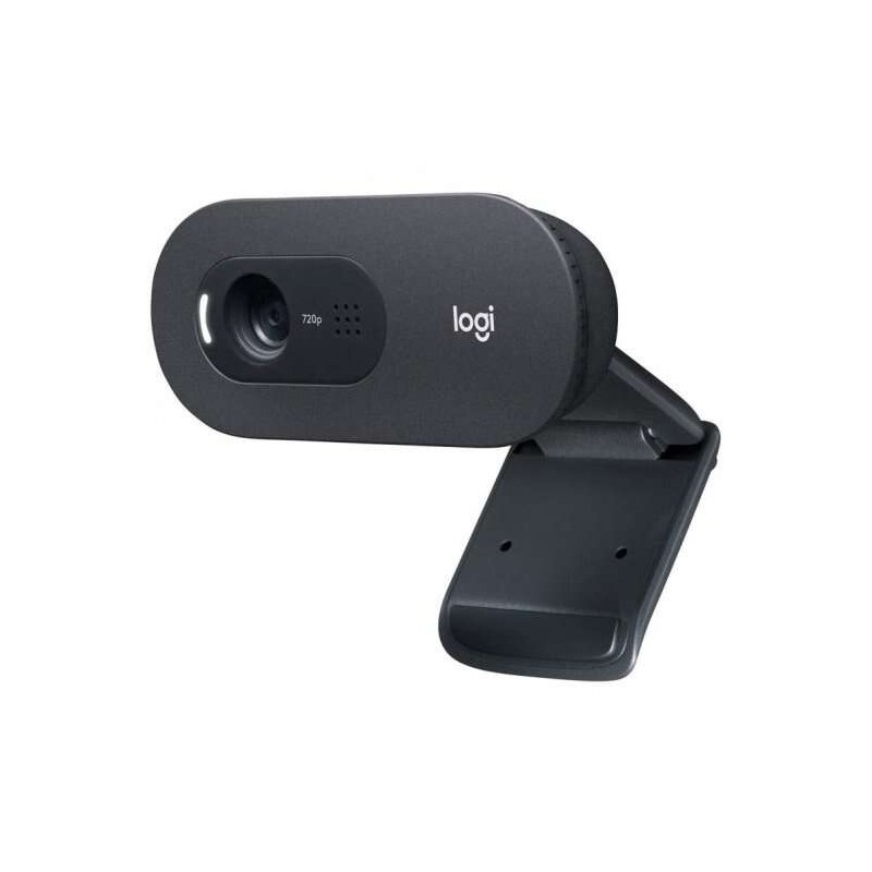 Webcam USB Logitech C505 HD 720p - Microfono a lunga distanza - Campo visivo diagonale di 60° - Messa a fuoco fissa - C