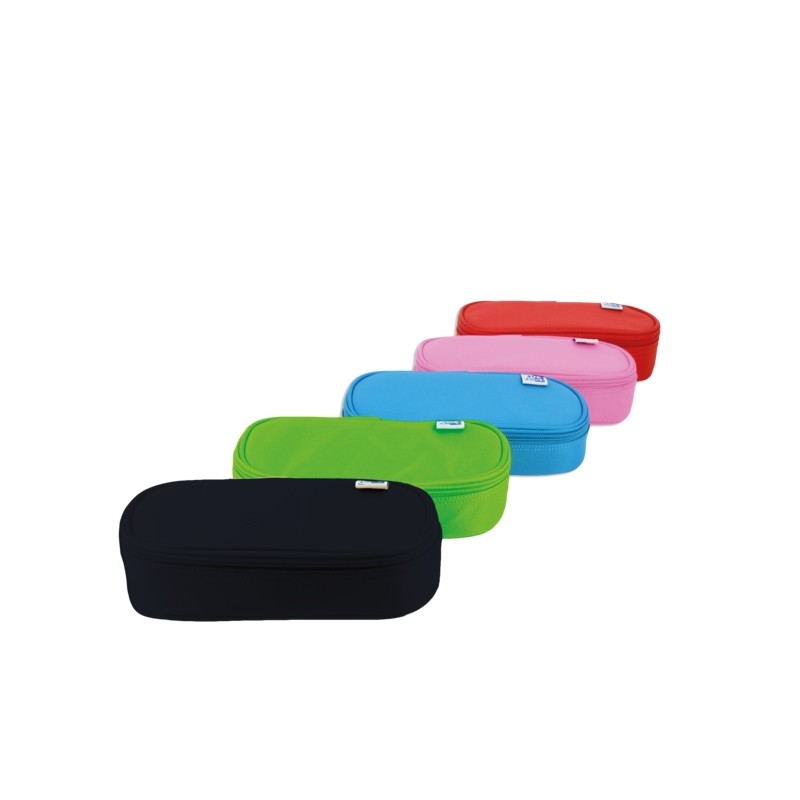 Astuccio Oxford Kangoo Kids 23x11x6cm - Design divertente e colorato - Ampio spazio - Ideale per i bambini in età scola