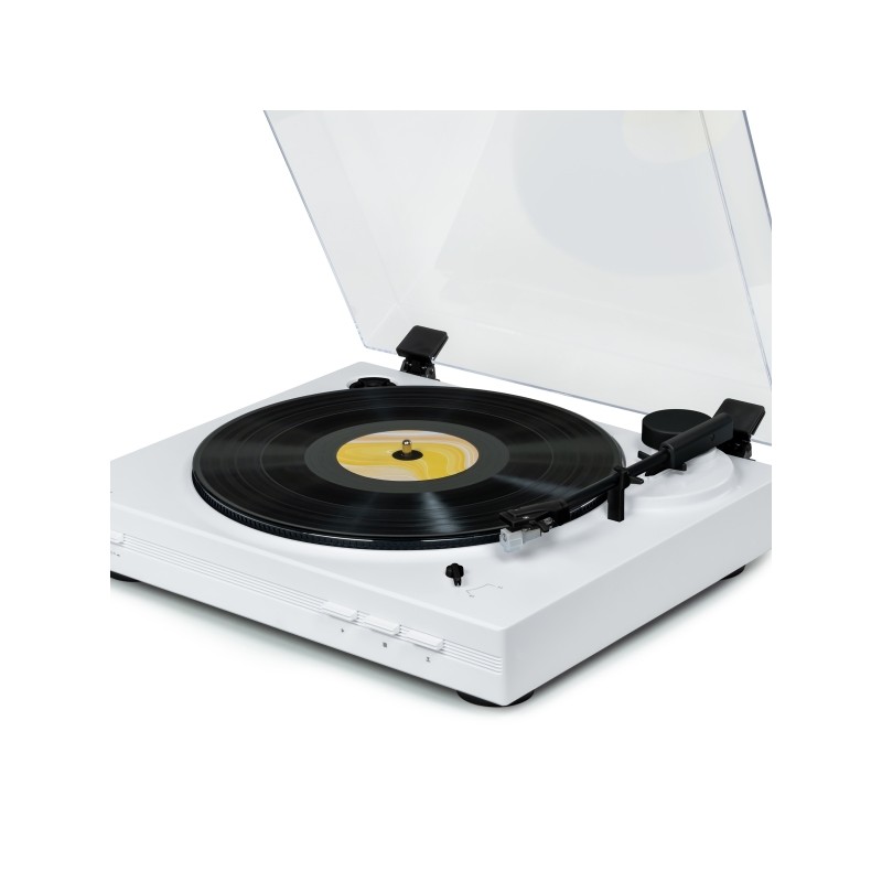 Giradischi preamplificato Thomson TT351 - Funzione Auto Stop - Colore bianco